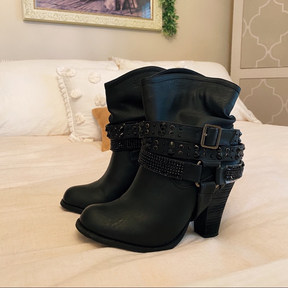 Black Ankle Booties